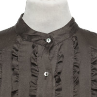French Connection Lange zijden blouse