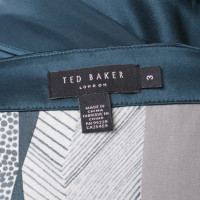 Ted Baker Robe en soie avec motif