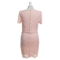 Whistles Lace dress in pink
