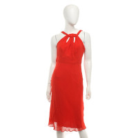 Hobbs Silk dress in red