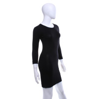 French Connection Robe en maille noire