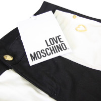 Moschino Love Hose in Schwarz/Weiß