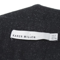 Karen Millen trousers salt-pepper look