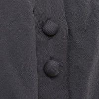 Hobbs Silk blouse in dark gray