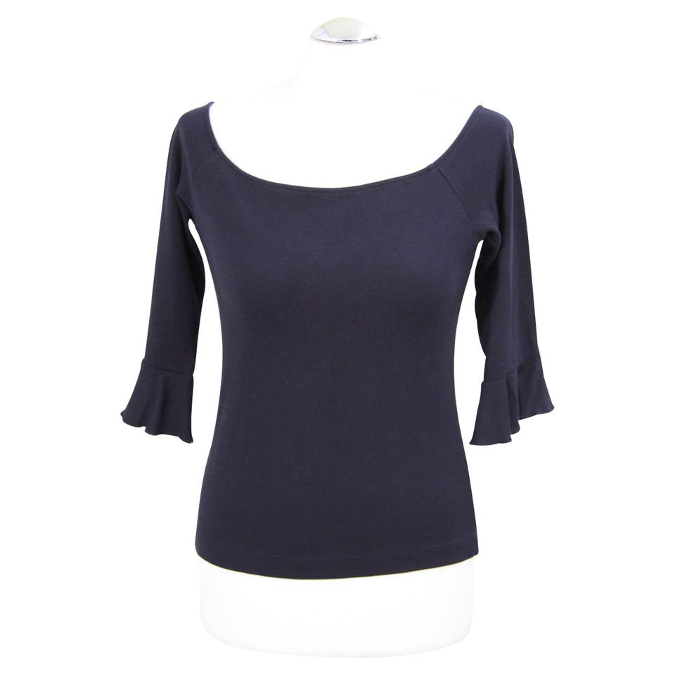 Whistles top in dark blue