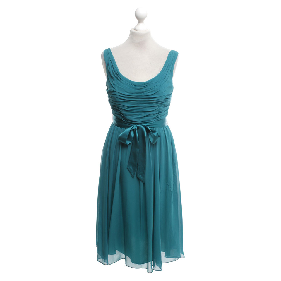 L.K. Bennett Silk dress in turquoise