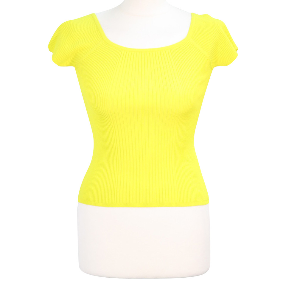 Karen Millen top in yellow