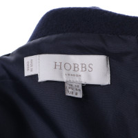 Hobbs Robe en laine bleu foncé