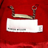 Karen Millen Mantel in Rot
