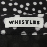 Whistles Dotted skirt