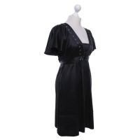 Ted Baker Robe en soie en noir