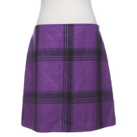 Hobbs skirt with checked pattern