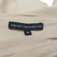 French Connection Top in seta in Beige