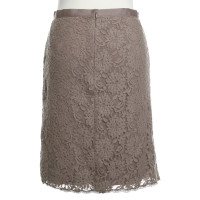 L.K. Bennett Lace skirt in beige