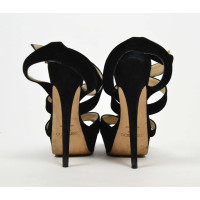 Jimmy Choo Sandals Suede in Black