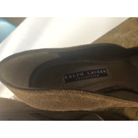 Ralph Lauren Pumps/Peeptoes Leer in Bruin