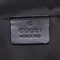 Gucci Umhängetasche aus Canvas in Schwarz