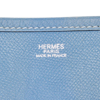 Hermès Evelyne II PM in pelle blu