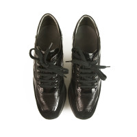 Hogan Chaussures de sport en Cuir verni en Noir