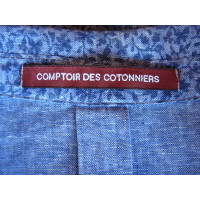 Comptoir Des Cotonniers Dress Linen in Blue