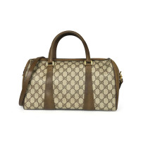 Gucci Shoulder bag Canvas in Brown