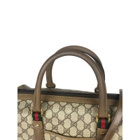 Gucci Shoulder bag Canvas in Brown