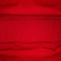 Hermès Fourre Tout MM Bag aus Canvas in Rot