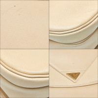 Yves Saint Laurent Shoulder bag Leather in White