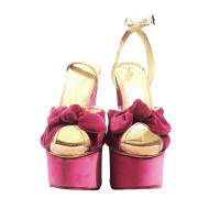 Charlotte Olympia Wedges in Rosa / Pink