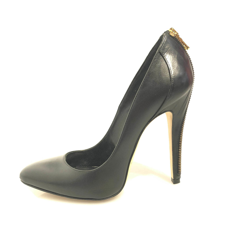 Brian Atwood Pumps/Peeptoes Leather in Black