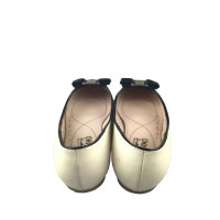 Salvatore Ferragamo Slippers/Ballerinas Leather in White