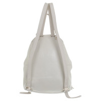 Coccinelle Leather backpack in beige