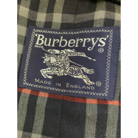 Burberry Prorsum Jacke/Mantel aus Baumwolle in Blau