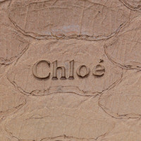 Chloé Umhängetasche aus Leder in Beige