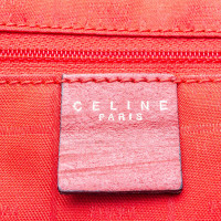Céline Umhängetasche aus Leder in Rot