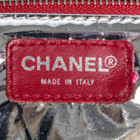 Chanel No 5 Shopping Tote aus Canvas in Weiß