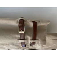 Burberry Prorsum Jacke/Mantel aus Baumwolle in Khaki