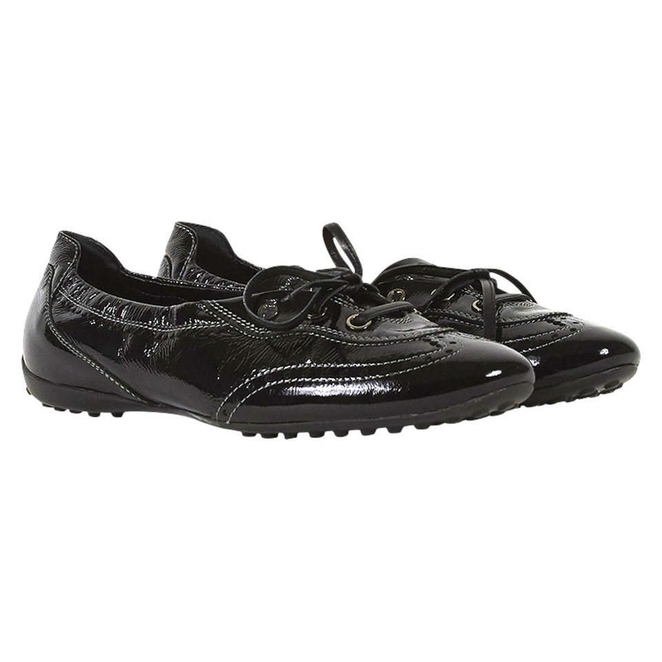 Tod's Chaussures à lacets en noir