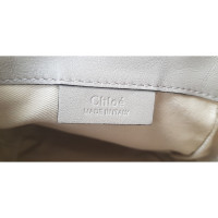 Chloé Faye Backpack Small in Pelle in Beige