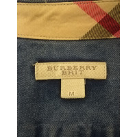 Burberry Oberteil aus Baumwolle in Blau