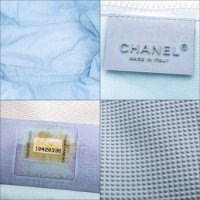 Chanel Tote Bag aus Canvas in Weiß