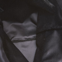 Yves Saint Laurent Tote Bag aus Canvas in Schwarz