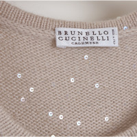 Brunello Cucinelli Knitwear Cashmere in Beige