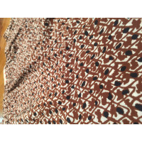 Marni Trousers Silk in Brown