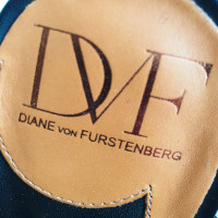 Diane Von Furstenberg Sandali in Pelle in Nero