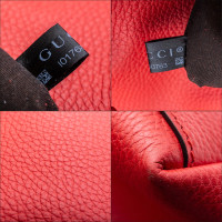 Gucci Tote Bag aus Leder in Rot