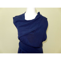 Balenciaga Dress Silk in Blue