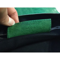 Balenciaga Clutch Bag Leather in Green
