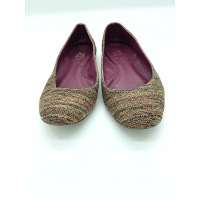 M Missoni Chaussons/Ballerines en Cuir en Marron