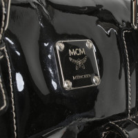 Mcm Handtasche aus Lackleder